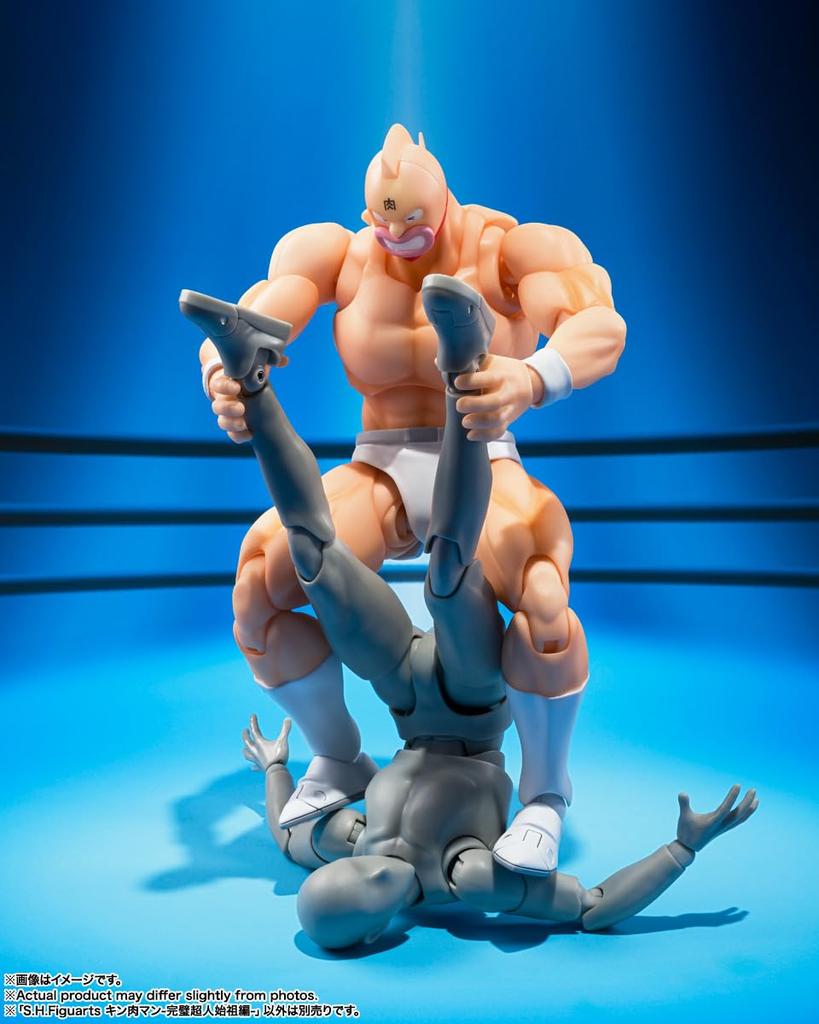 TAMASHII NATIONS Kinnikuman Perfect Superhuman Ancestor Arc 155mm PVC ABS Painted Movable Figure S.H.Figuarts - - Approx. &