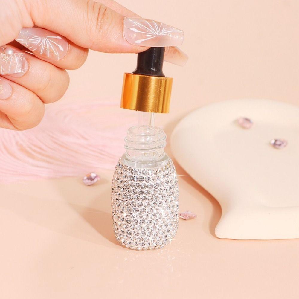 Sparkling Essential Oil Dropper Bottle Creative Mini Dropper Bottles  Handicraft