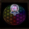 23x23In Flannel Tarot Tablecloth Rune Divination Altar Tarot Patch Table Covers For Magician Daily Board Game Card Pad