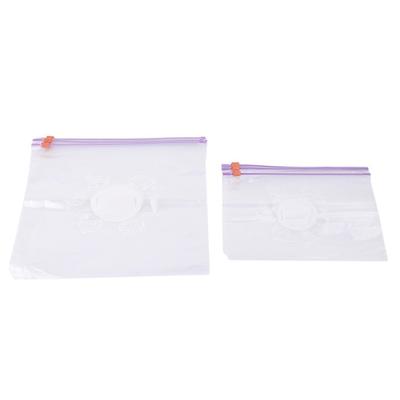 10 sacchetti riutilizzabili per conservanti di alimenti freschi, con chiusura a zip, per frigorifero, contenitore per frutta
