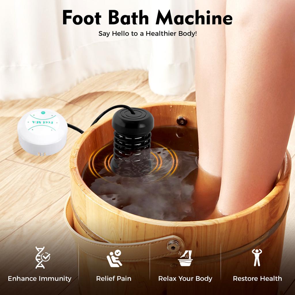 Foot Detox Machine, Portable Ionic Foot Bath Detox Machine, Ionic Detox Foot Bath Machine for Home Use Salon,Ionic Foot Spa