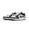 Jordan Air Jordan 1 Cushioning Low top Vintage Basketball Shoes Men's Black 553558-132(Team330-)