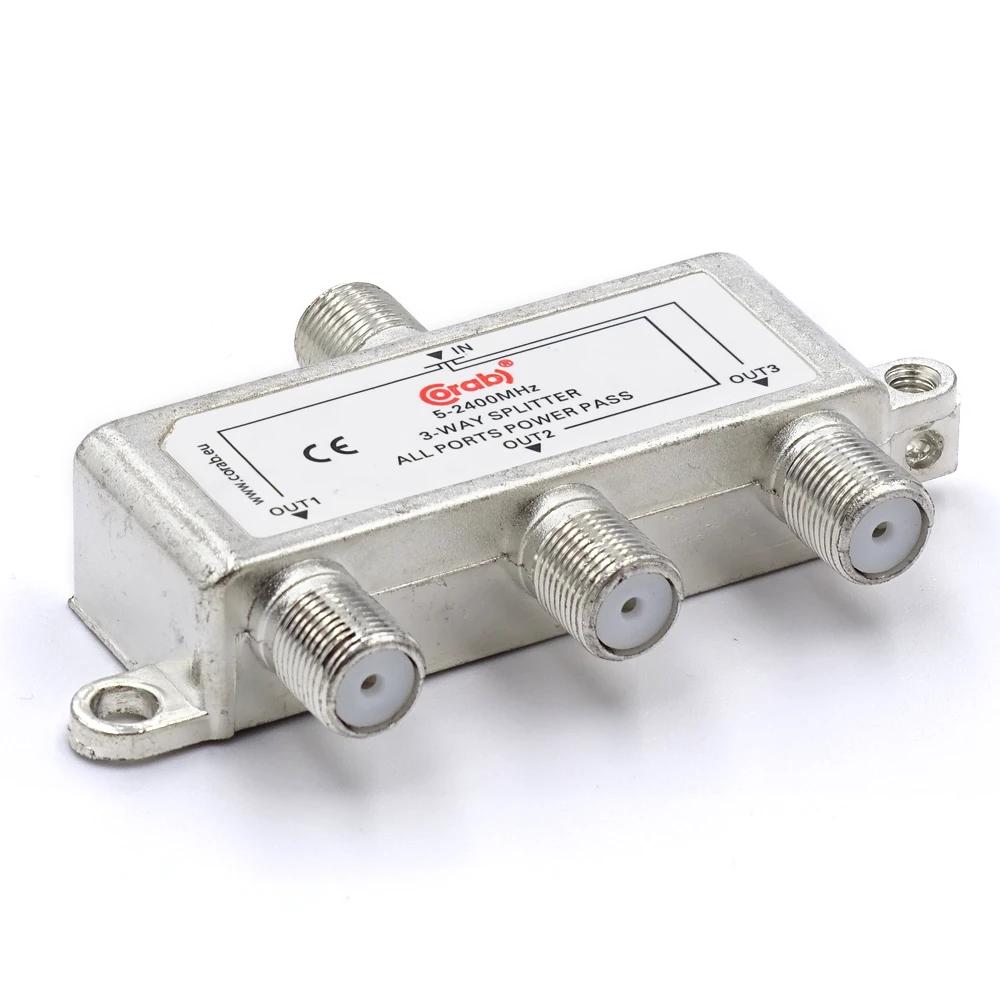 Corab 3 - Splitter SAT 1x3 5-2400 MHz