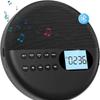 Bluetooth CD-Player mit Dual-Stereo-Lautsprechern, Anti-Schock und USB-Wiederholfunktion