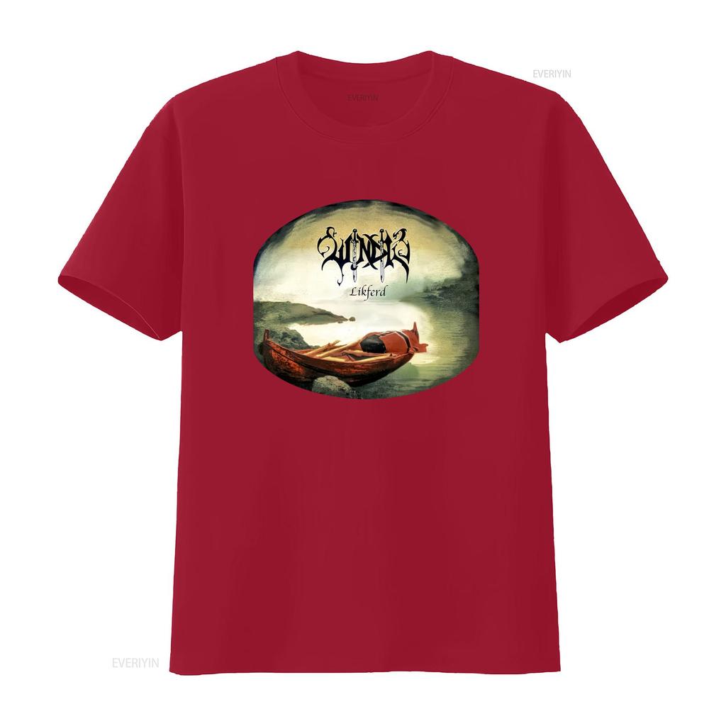 WINDIR LIKFERD Album Band T Shirt Full Size S To 5XL Unique Design for Metal Fans Vintage Washed Top For Everyday Wear Unisex