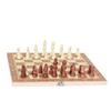Brangdy 3-in-1 Wooden Non-Magnetic Chess & Board Game Set
