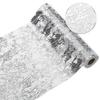 Exclusive Irregular Texture Hot Stamping Foil Table Runner and Placemat for Wedding Decor and Gift Packaging
