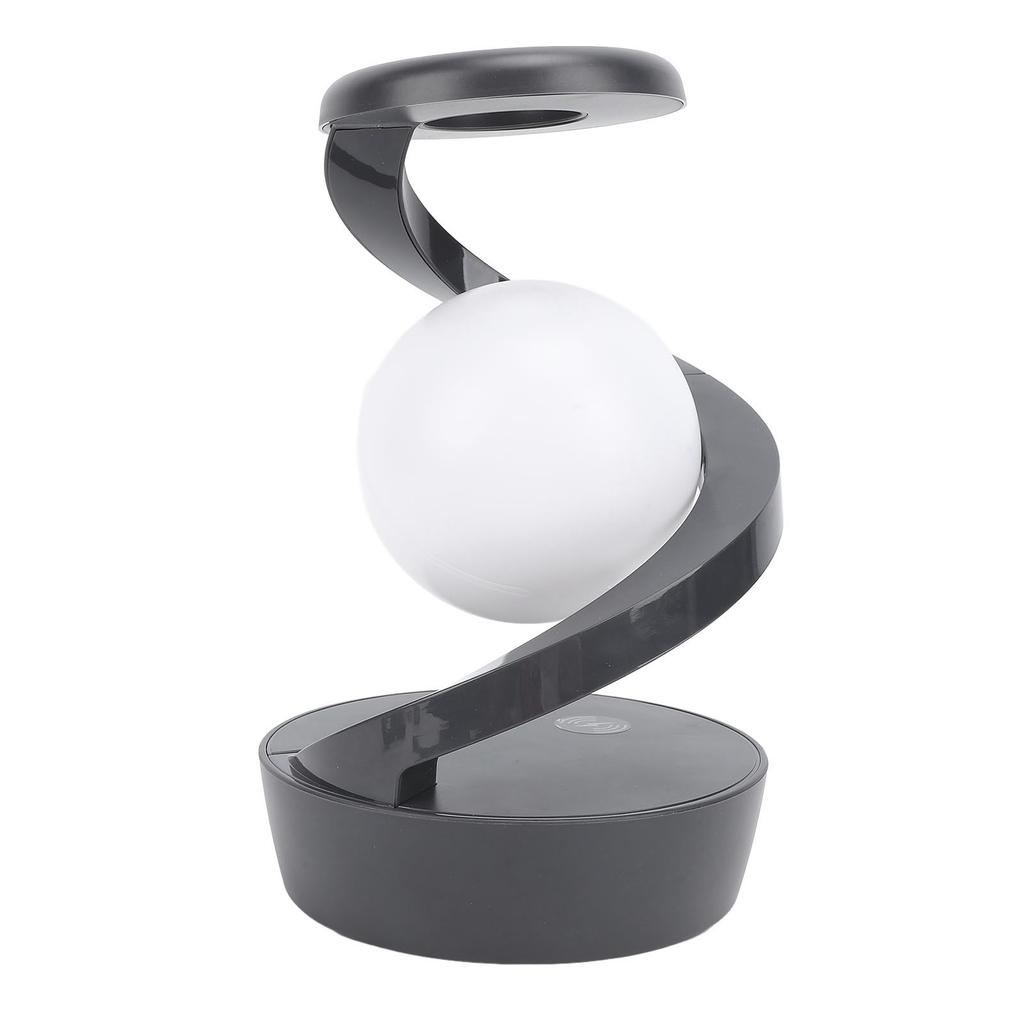 Wireless Charger Night Light Smart Control Rotating Floating RGB Color Changing Desk Lamp for Gifts 