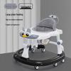 Multifunctional Baby Walker: Anti-Rollover, Sit & Learn Push Car