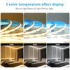 DC12 24V COB LED Strip Light 528Leds/m Flexible Tape Ribbon High Density Linear Lighting 3000-6500K RA90 Led Lights Room Decor