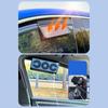 3 Fans Design Car Exhaust Fan Solar Powered Air Circulation Fan Auto Window Cooler  Vehicle Cooling
