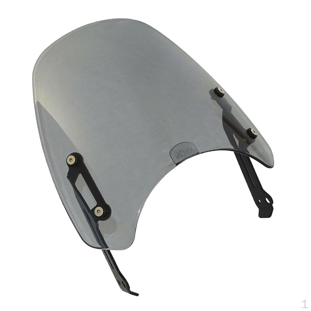 

Дымчатый дефлектор ветра с кронштейном для 2016+