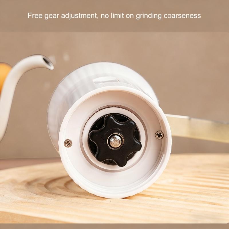 Portable Manual Coffee Grinders Compact Designs Nonrust Steel Burr Adjustable Coarseness For Travels Camping Office Use