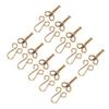 10 Pcs Fur Coat Hook Fasteners Sew for Over Coat Underwear