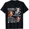 Funny Cow I'm Not Crazy I'm Just Special T Shirt