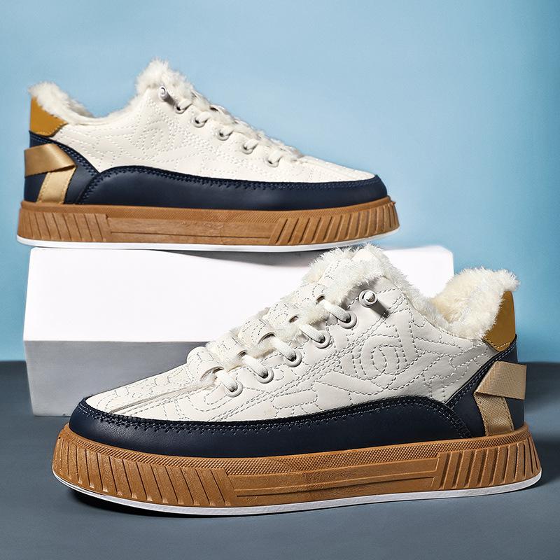 

Зимние высокие бархатные утолщенные теплые хлопковые ботинки спортивная обувь для катания на лыжах зимние ботинки мужские ботинки Martin кожаные модные туфли зимняя обувь 44