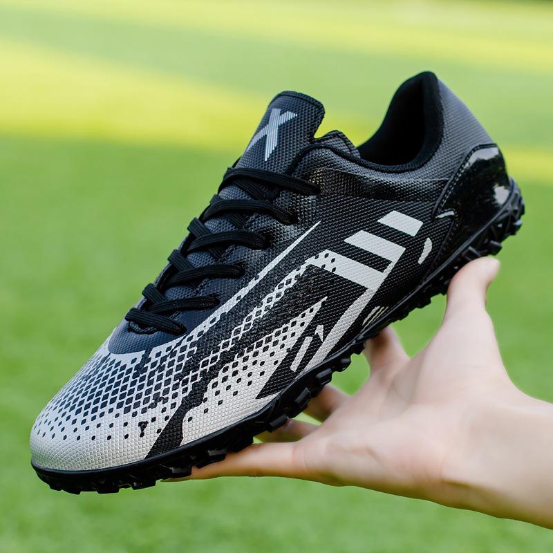 Men'S Soccer Shoes, Long-Spiked Studded Children'S Sneakers, Korean Version Large Size Training Shoes
