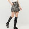 [Same As In the Mall] Retro Elegant Jacquard Short Skirt, Fashionable Spring and Autumn High-end Feeling, A-line Skirt, Women's Small Stature