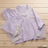 Women's Cloud Cotton Lace Pajama Cardigan Set - Spring & Autumn Collection