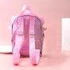 Geanta prescolara Silicone Unicorn 3D Model 21x17x8 cm Pink Kids Backpack Waterproof Durable
