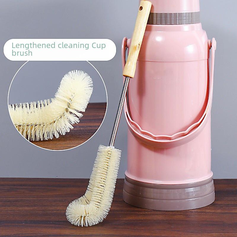 Bottle Durable Wooden Brush For Thorough Cleaning Of Mugs And Bottles Tools