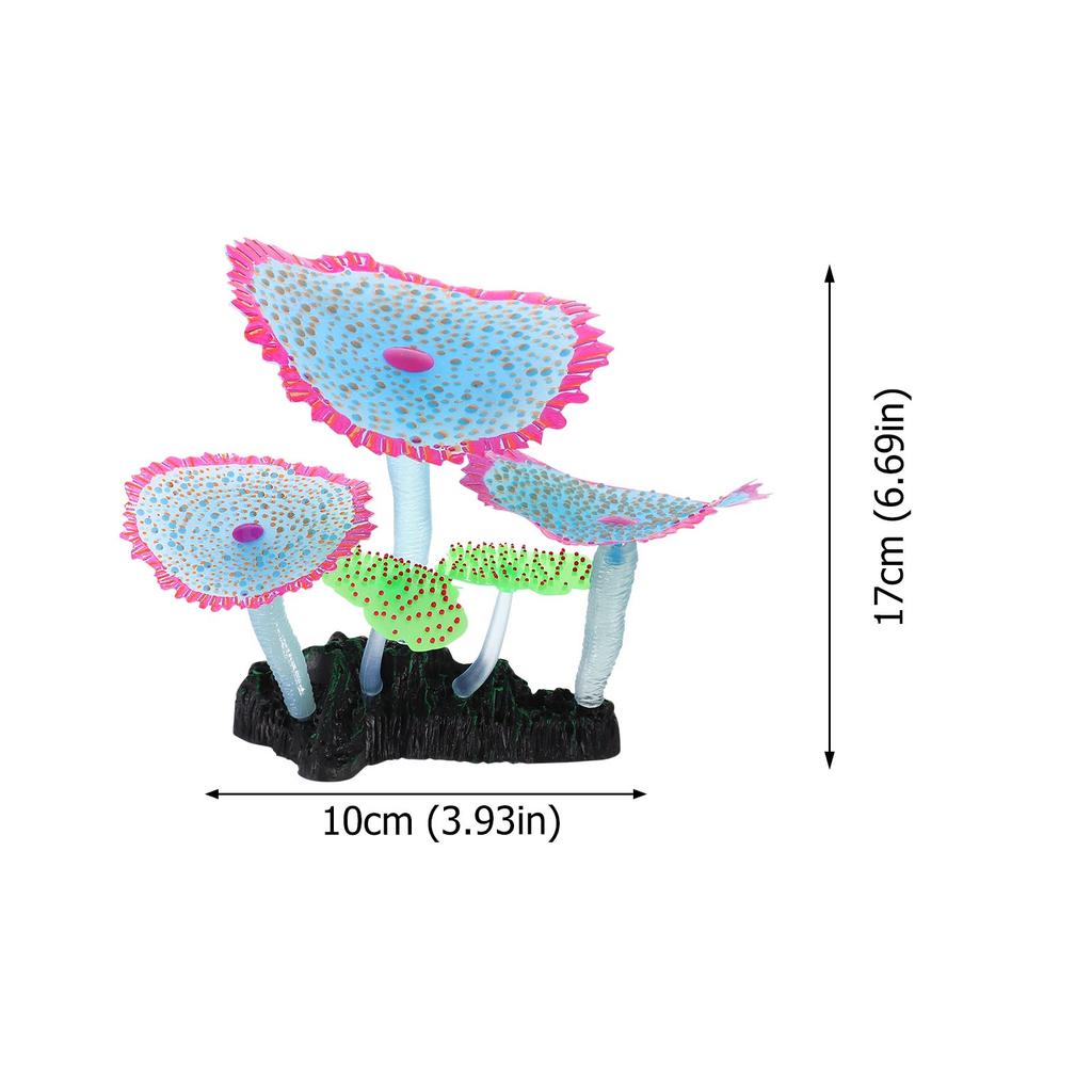 Aquarium Fake Coral Fish Tank Artificial Plant Decor Natural Style Aquatic Plant Adornment Aquarium Decor Fish Tank Decorations