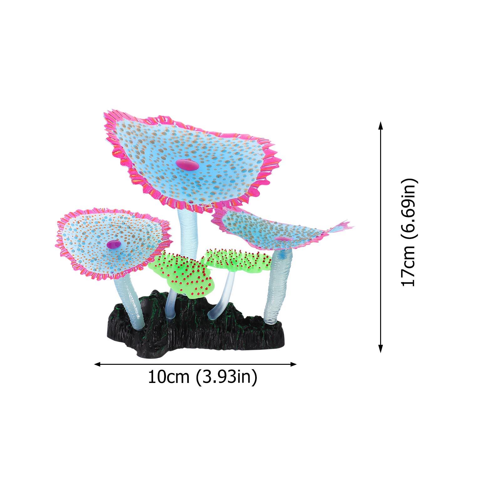 Аквариум Искусственный Коралл Аквариум Искусственное Растение Декор Натуральный Стиль Водное Растение Украшение Аквариумный Декор Украшения для Аквариума