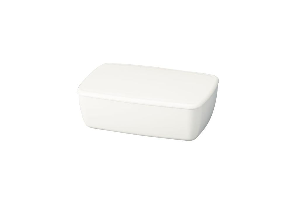 Tatsumiya Quick Washable Lunch 30488 Box, White, 600cm,