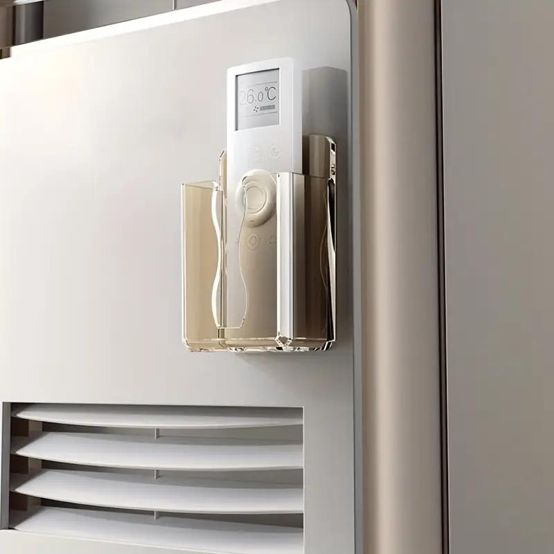 Wall-mounted Punch-free TV Air Conditioner Remote Control Wall Hanging Box Storage Box Storage Bracket Bedside Wall Hanging Storage Rack Rack