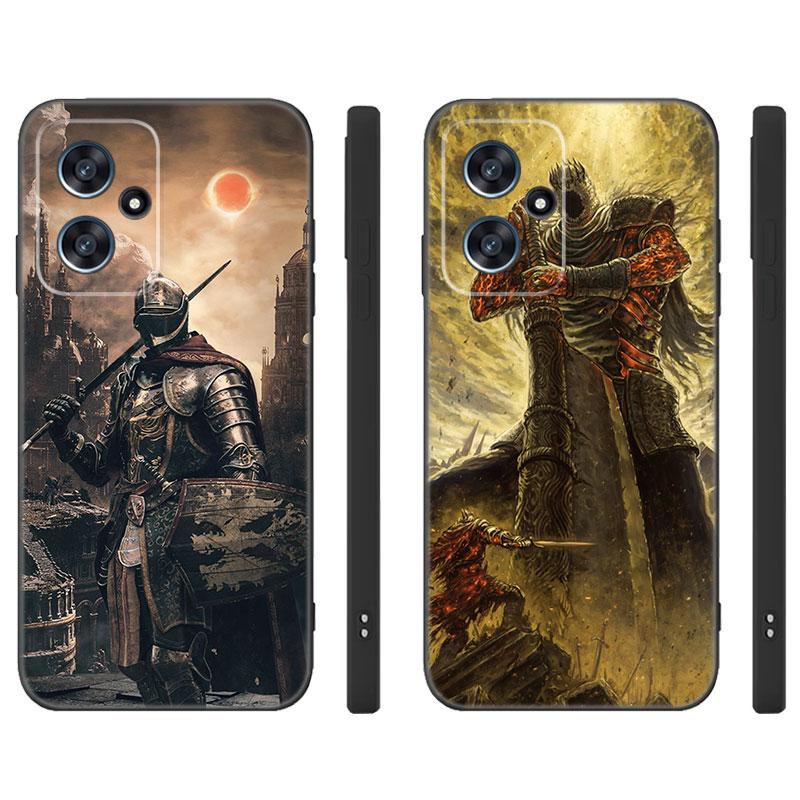 Game Dark Souls Black Silicone Phone Case For Xiaomi POCO X3 X4 NFC F3 F4 GT F5 M3 M4 M6 X5 X6 Pro 5G C55 C65 M5