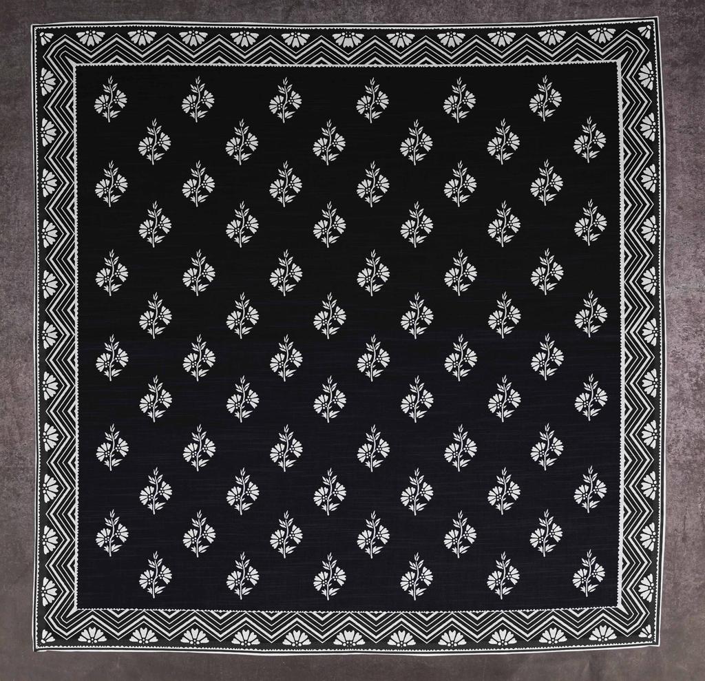 Vargottam Luxury Collection Dinner Table Linen Decor Cotton Napkin Printed Fabric Reusable Napkins Set Of 12, 20   X 20   - Asian