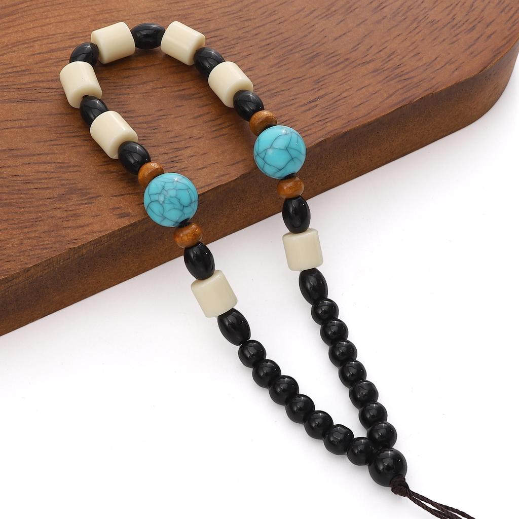Manico con Corda per Appendere in Perline di Legno con Ali 12-14cm per Fai da Te Gioielli Artigianato Decorazione Accessori