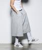 PHILIPPAKER [2Pack] Bermuda Giant One-Pleat Sweatshirt Crotch-Length Pants 2Pack