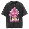 Anime Dragon Ball Goku Printed Tshirt Mens and Womens Washed Tshirt High Quality Vintage Cotton Tshirt Harajuku YK Tops