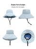 Women's Anti-UV Foldable Fisherman Hat with Large Brim for Summer/Spring Sun Protection