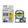 [Genuine] Kingjim Tepra PRO Tape Cartridge Cleanly Peelable Label 9mm Yellow Label/Black Letters Length 8m SC9YE