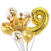 Gold Crown Balloon Set for First Birthday Party Decorations