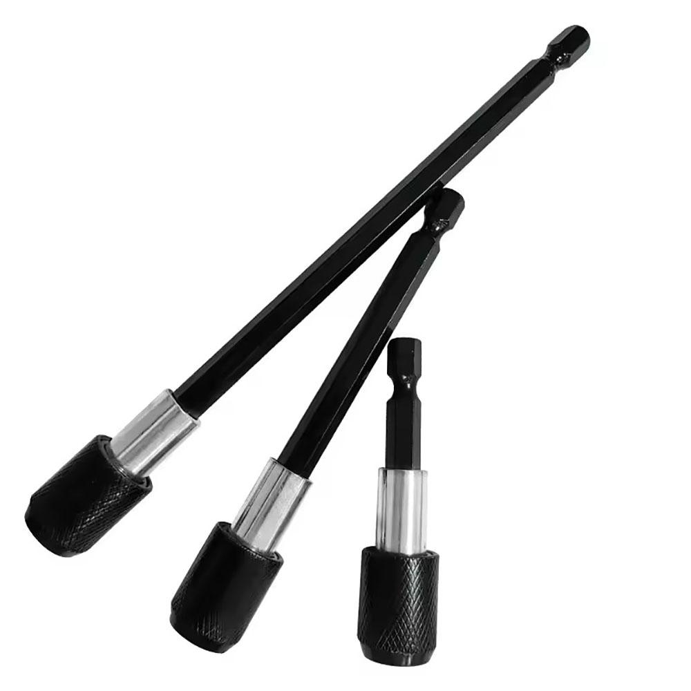 1/4 Hexagonal Rod Quick Release Electric Drill Magnetic Screwdriver Drill Adjustable Extension Bracket Bar Rod Electric Tool