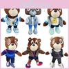 Adorabile Peluche Orsacchiotto Kanye Morbido Velluto di Cristallo Bambola Imbottita da Collezione
