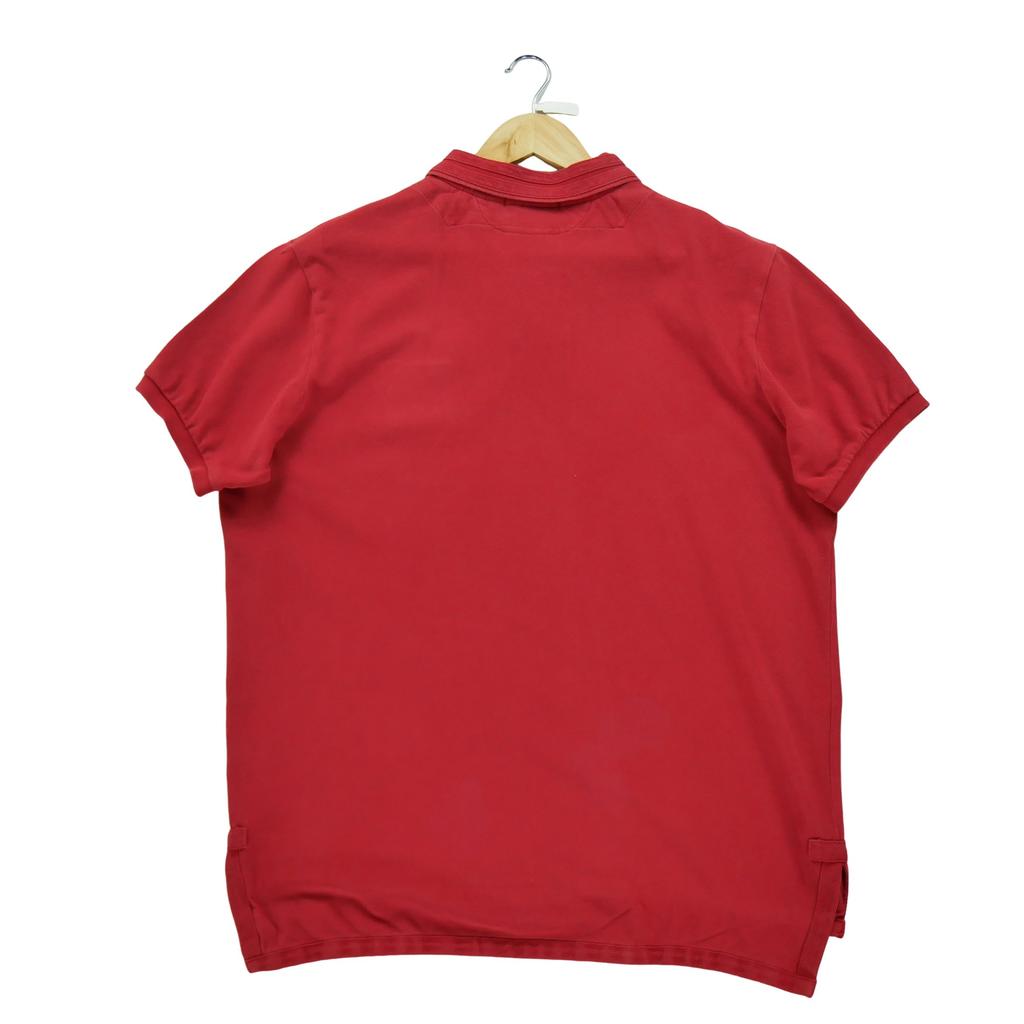 Men's Short Sleeve Polo Red