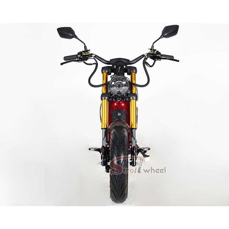 Stock Entrepôt Allemagne Citycoco 4000W Trottinette Électrique EEC COC Vente Directe Usine Citycoco pour Hommes et Femmes Moto 72v
