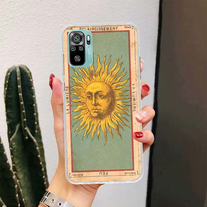 Tarot Cards Reading Art For Xiaomi Poco X7 X6 X5 X4 Nfc F7 Ultra F6 F5 Pro Phone Case F4 Gt F3 M6 M5 M4 M3 5G Fundas Cover Coque