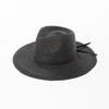 European and American fashion casual department webbing hand-woven dyed raffia jazz hat outdoor sunscreen sunshade straw hat tide