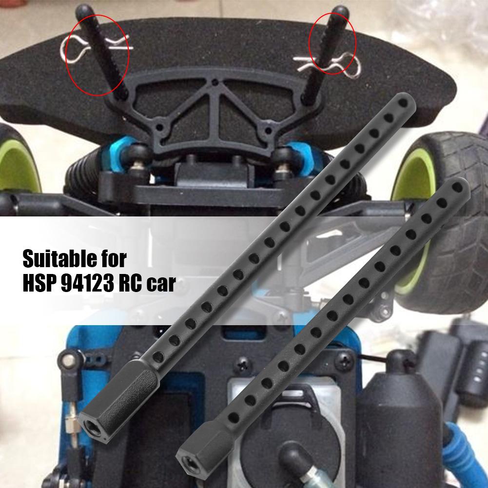 Model Accessories Steering Linkage Rod Car Shell Column Sets for HSP 94123 RC Car