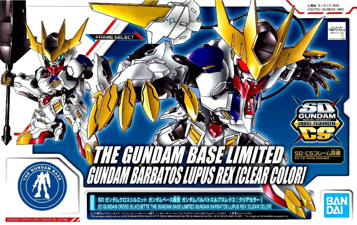 

SD Gundam Cross Silhouette Gundam Base Limited Gundam Barbatos Lupus Rex [Прозрачный цвет]