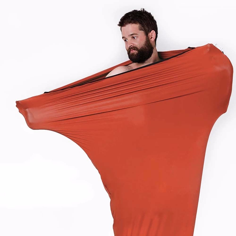 

Trips Sheet Travel Hiking High Elasticity Hotel Anti Dirty Sleeping Bag Sleeping Bag Liner оранжевый