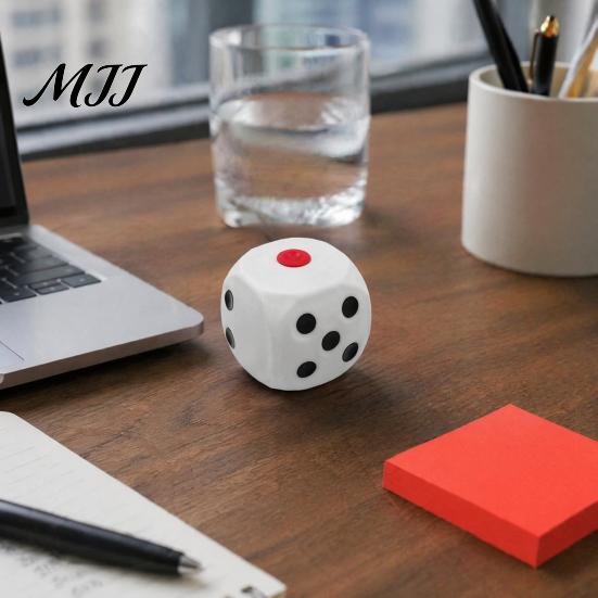 TPR Fidget Toy 1/2Pcs Giant Dice Stress Relief Toy, Squeeze for Focus Sensory Toys Aid & Anxiety Reduction, Relaxation Cube Tactile