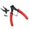 1Pc 4 in 1 Professional Flexible Head Circlip Plier Snap Ring Pliers Set for Retaining Clip Maintenance Wire Stripper