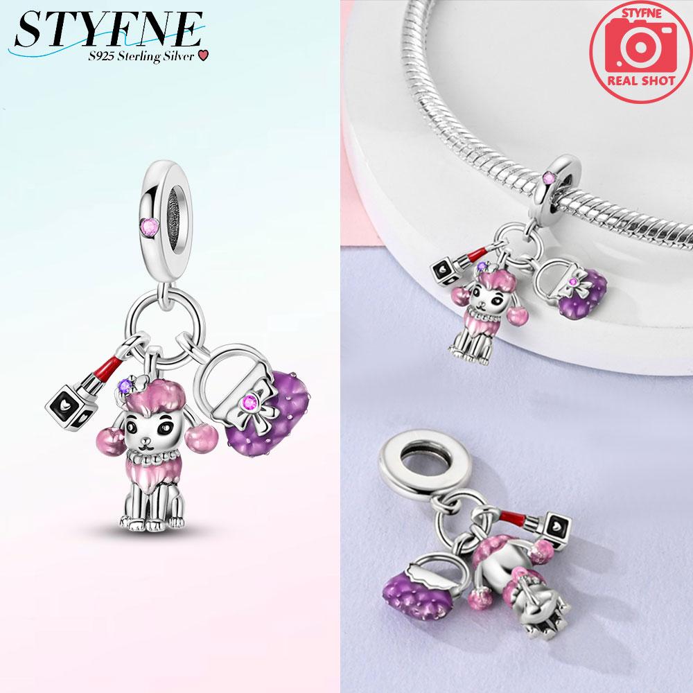 

Original Charms Copper Kibin Dog Bag Lipstick Pendants Fit Charms Plata Bracelets For Women Women Jewelry Making Diy
