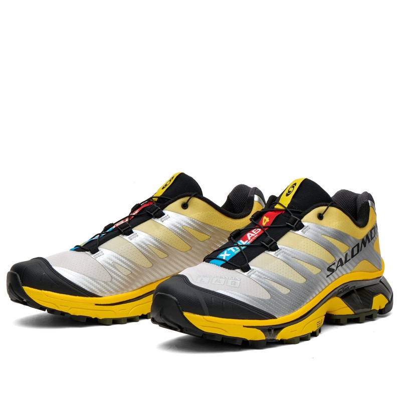 SALOMON XT-4 OG Czarny Cytrynowy Męskie Trampki Żółte Obuwie-Srebrny L49216900
